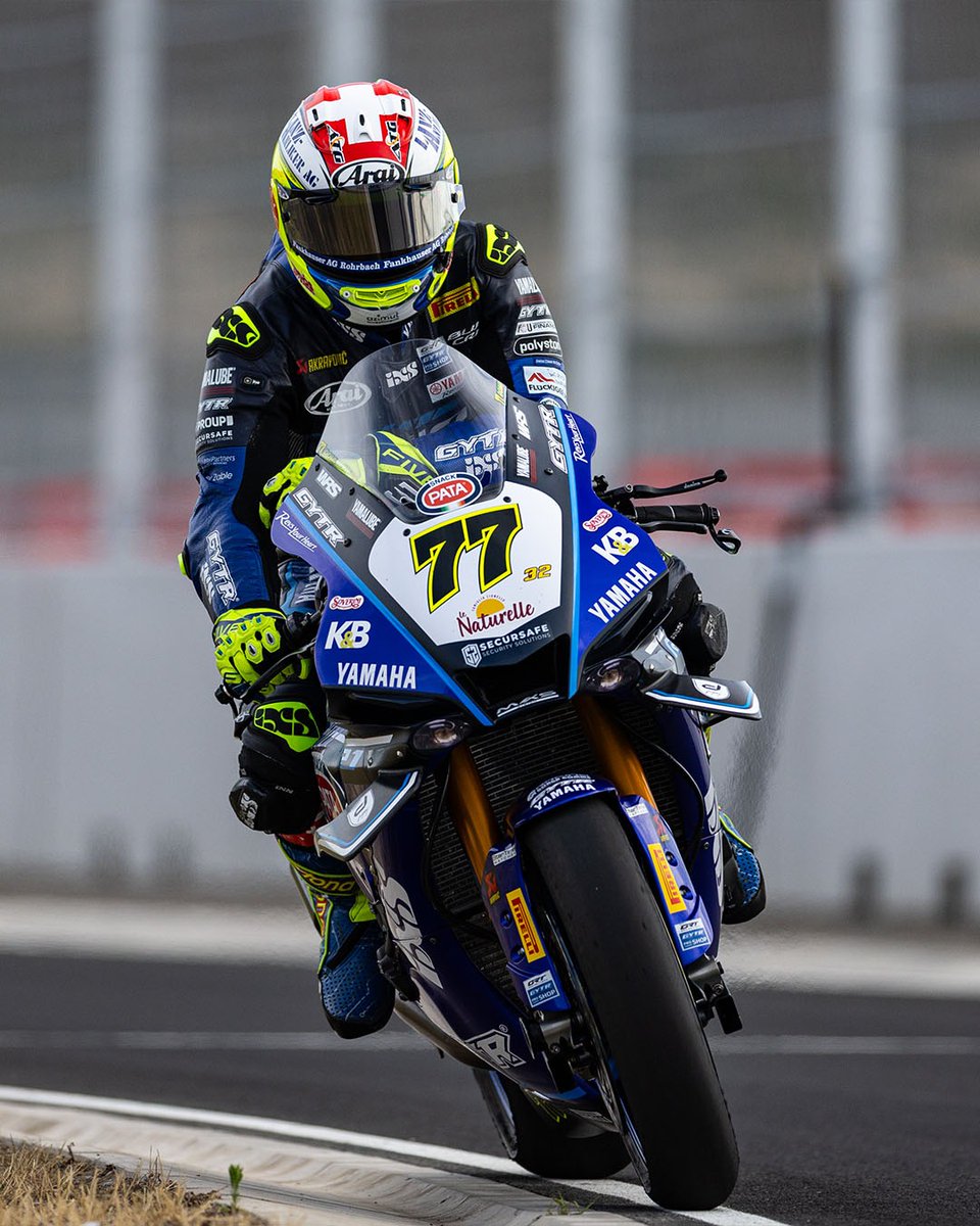 GYTR GRT Yamaha WorldSBK Team (@grtyamahawsbk) on Twitter photo Challenging start, strong recovery in the final laps β
Domi concludes Race 1 at Balaton Park in P12, ready to push for more tomorrow βοΈππΊ
Strong late race pace, he'll be sure back on the charge for a strong Sunday π₯
<a href="/WorldSBK/">WorldSBK</a> <a href="/DomiAegerter77/">Dominique Aegerter</a> <a href="/yamaharacingcom/">Yamaha Racing</a> Challenging start, strong recovery in the final laps β
Domi concludes Race 1 at Balaton Park in P12, ready to push for more tomorrow βοΈππΊ
Strong late race pace, he'll be sure back on the charge for a strong Sunday π₯
<a href="/WorldSBK/">WorldSBK</a> <a href="/DomiAegerter77/">Dominique Aegerter</a> <a href="/yamaharacingcom/">Yamaha Racing</a>