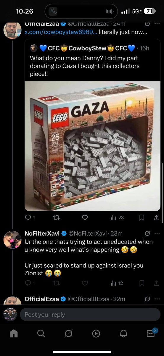 ithrewgames's tweet image. Imagine virtue signaling about an event going on showing you don’t actually care while he says nothing to the guy mocking it.
He coming at his opponent for not “standing against Israel” while turning a blind eye to someone he sits in discord servers with who is mocking what…