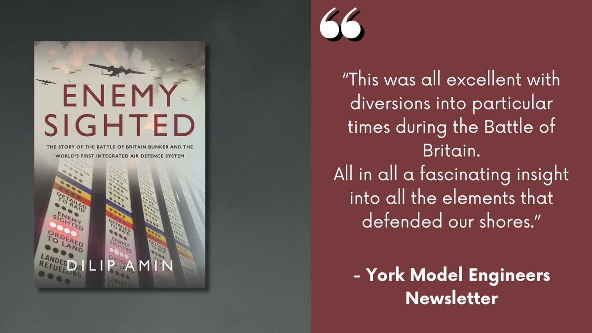 AviationBooksPS's tweet image. π Review π
Take a look at this review for 'Enemy Sighted' by Dilip Amin ππ
π Order your copy here: buff.ly/Hn2heOM