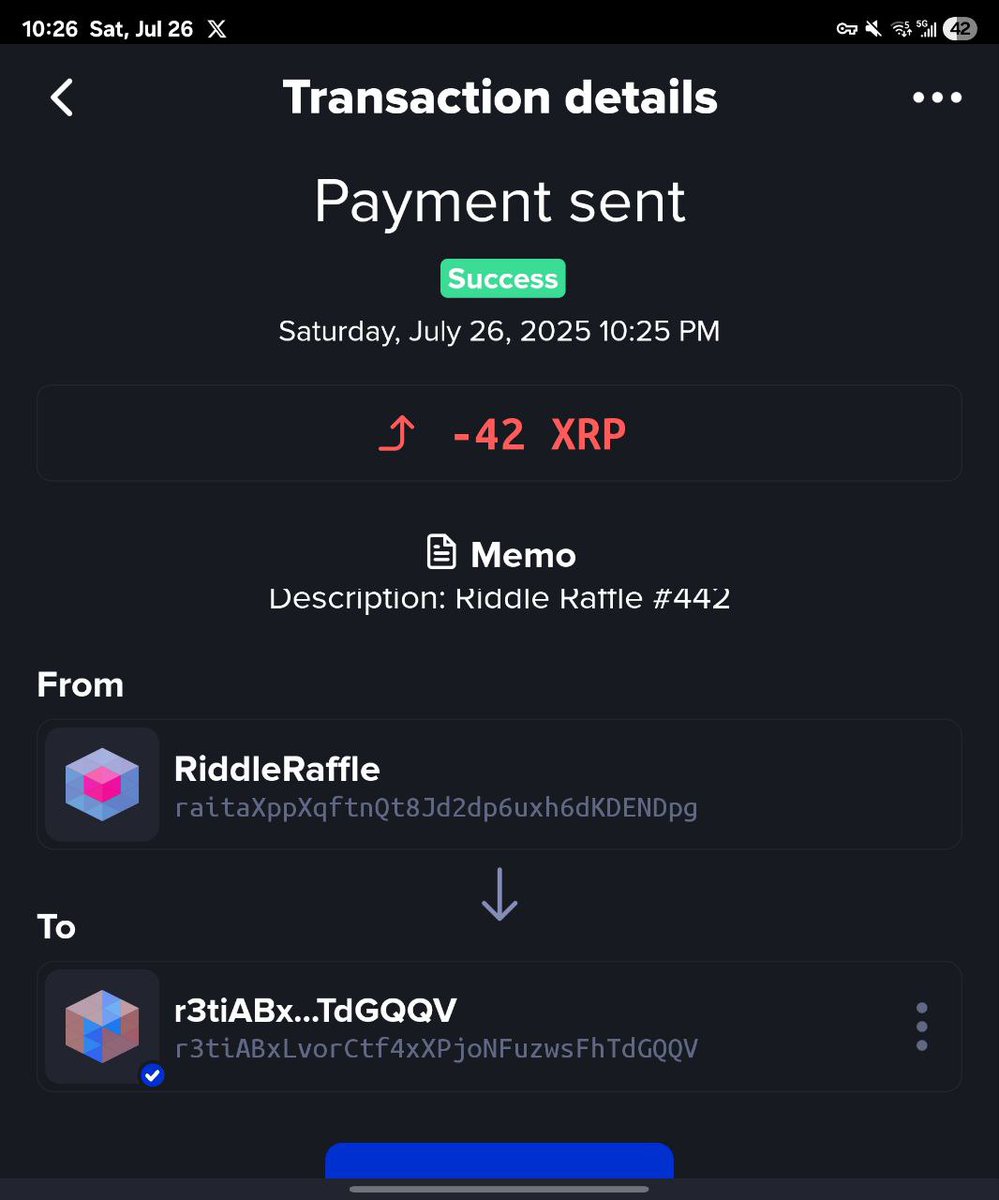 HThrice589's tweet image. Another bounty minted, another reward sent out.
5 bounties and 3 NFTs left!
Who is going to make that Fuzzybear show his face?
xrp.cafe/collection/rid…