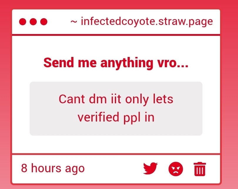 Infected_Coyote's tweet image. Try in a few days or smth when I change it cuz I dont wanna get bombarded by ppl on the big tweet 😭
