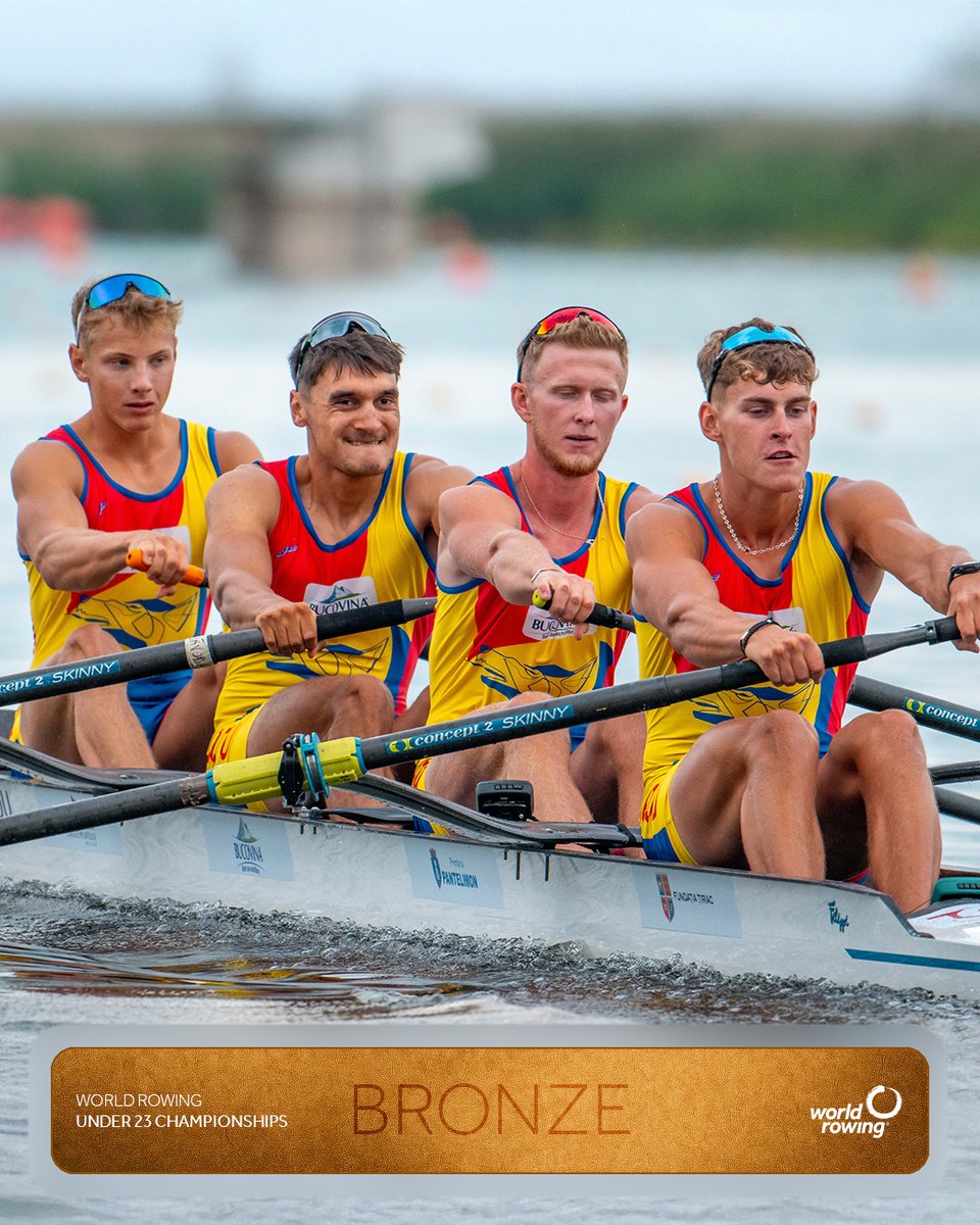 🚩 A-FINAL : Men's Four

🥇 Lyle Donovan (b), Samuel Sullivan, Wilson Morton, Ryan Martin (s), United States of America
🥈 Jorge Knabe (b), Juan Palomino, Pablo Moreno, Eric Pastor (s), Under 23 Men's Four, Spain
🥉 Mateus-Simion Cozminciuc (b), Eduard Angel Moldovan, Andrei