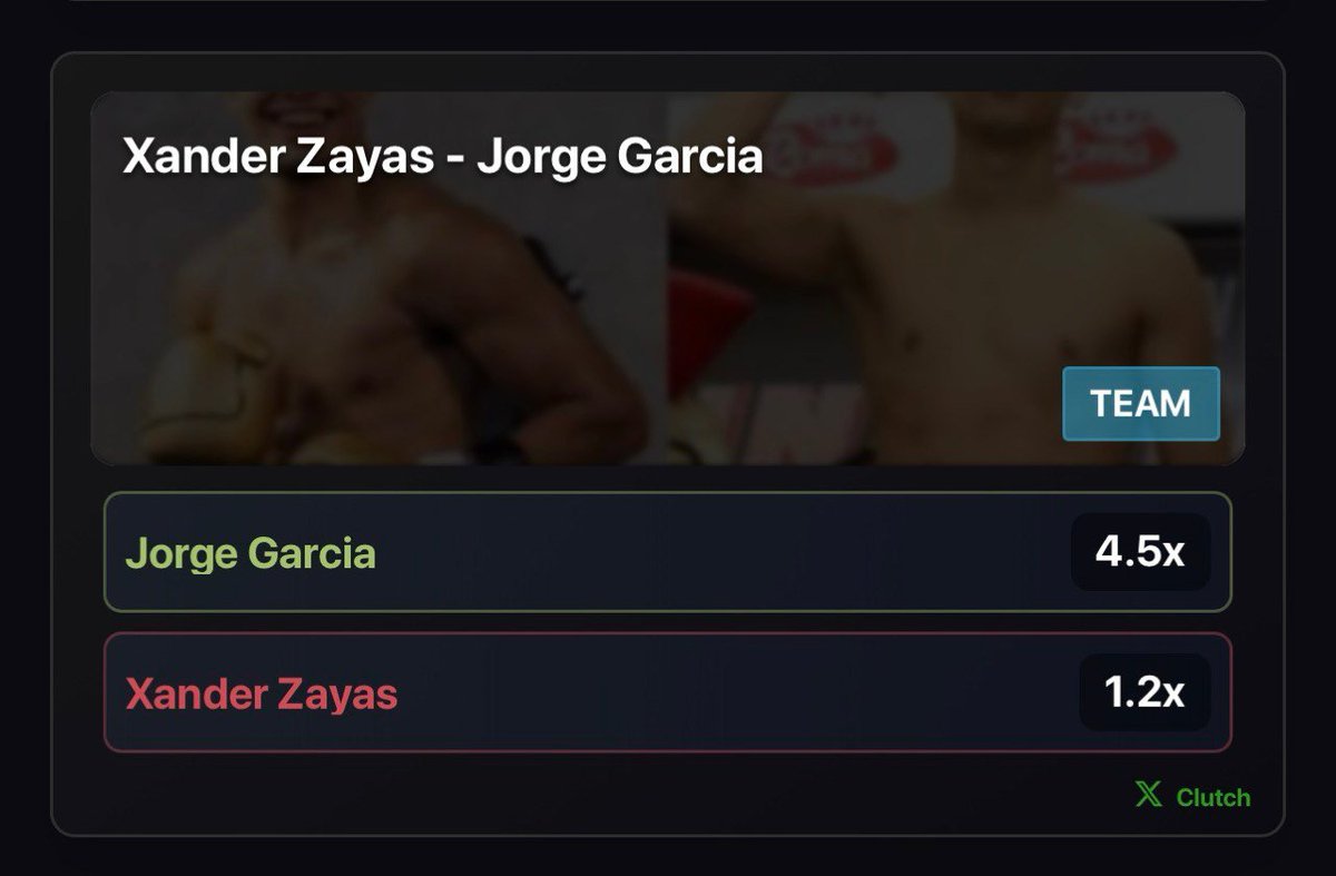 ClutchMarkets's tweet image. Tonight, unbeaten Puerto Rican prospect Xander Zayas (21-0, 13 KOs) faces Mexico's Jorge Garcia (33-4, 26 KOs) for the vacant WBO junior middleweight title at Madison Square Garden Theater, with Zayas aiming to secure his first world championship.