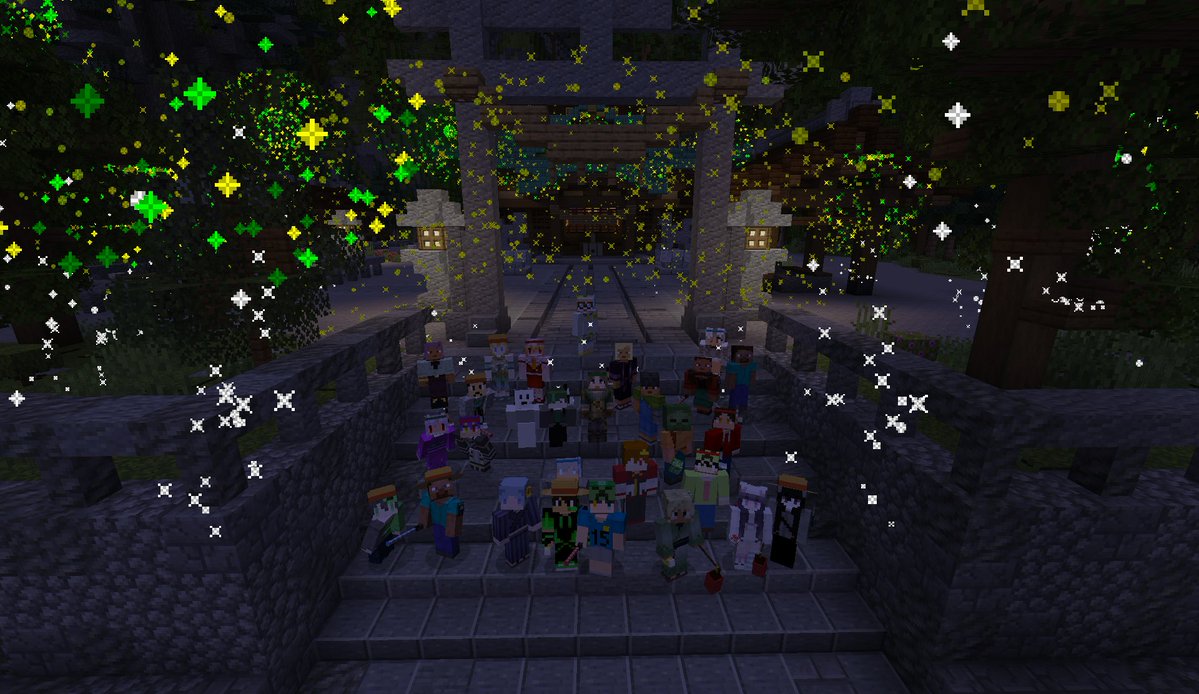 tdmn_03's tweet image. 1日目！ありがとうございました！！
また明日！！！

#マイクラ花火大会2025