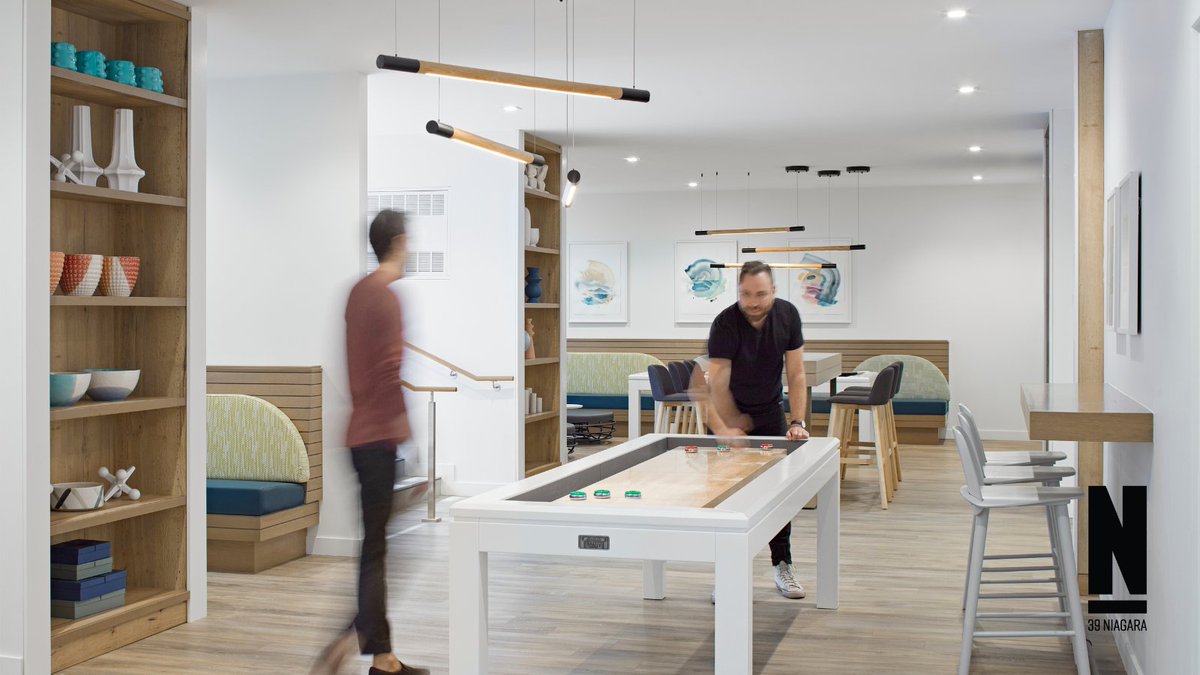 2 MONTHS FREE RENT – Limited Time!
Make the most of summer at 39 Niagara in King West! Lounge by the rooftop pool, fire up the BBQ or challenge friends in the games room. Stylish suites, vibrant vibes, and condo-style perks await. Book your tour today with the link in bio!