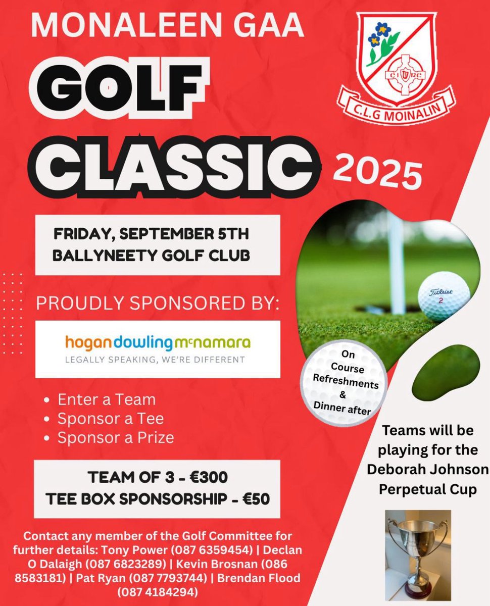 LimerickCLG's tweet image. Monaleen GAA Club Notes: