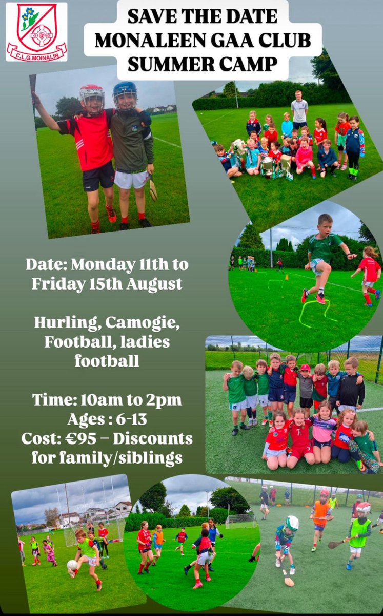 LimerickCLG's tweet image. Monaleen GAA Club Notes: