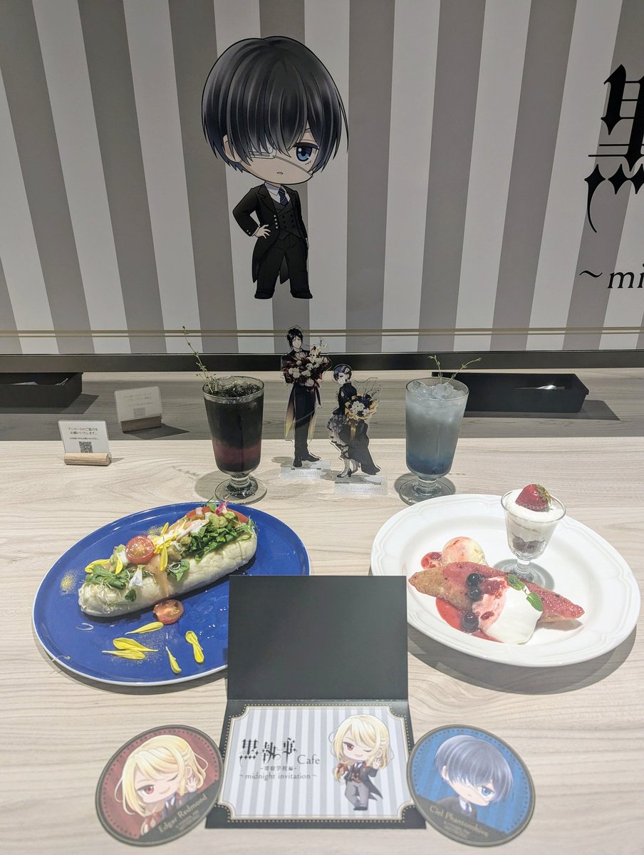 _cantarella666's tweet image. Some Kuro collabo cafe throwback last year cuz I miss it 🥹
- Midnight Invitation Cafe
- Animate Cafe
- and GALLERY Cafe
- 22 Curry
(Still waiting for an EWA collab cafe 🥹🙏)