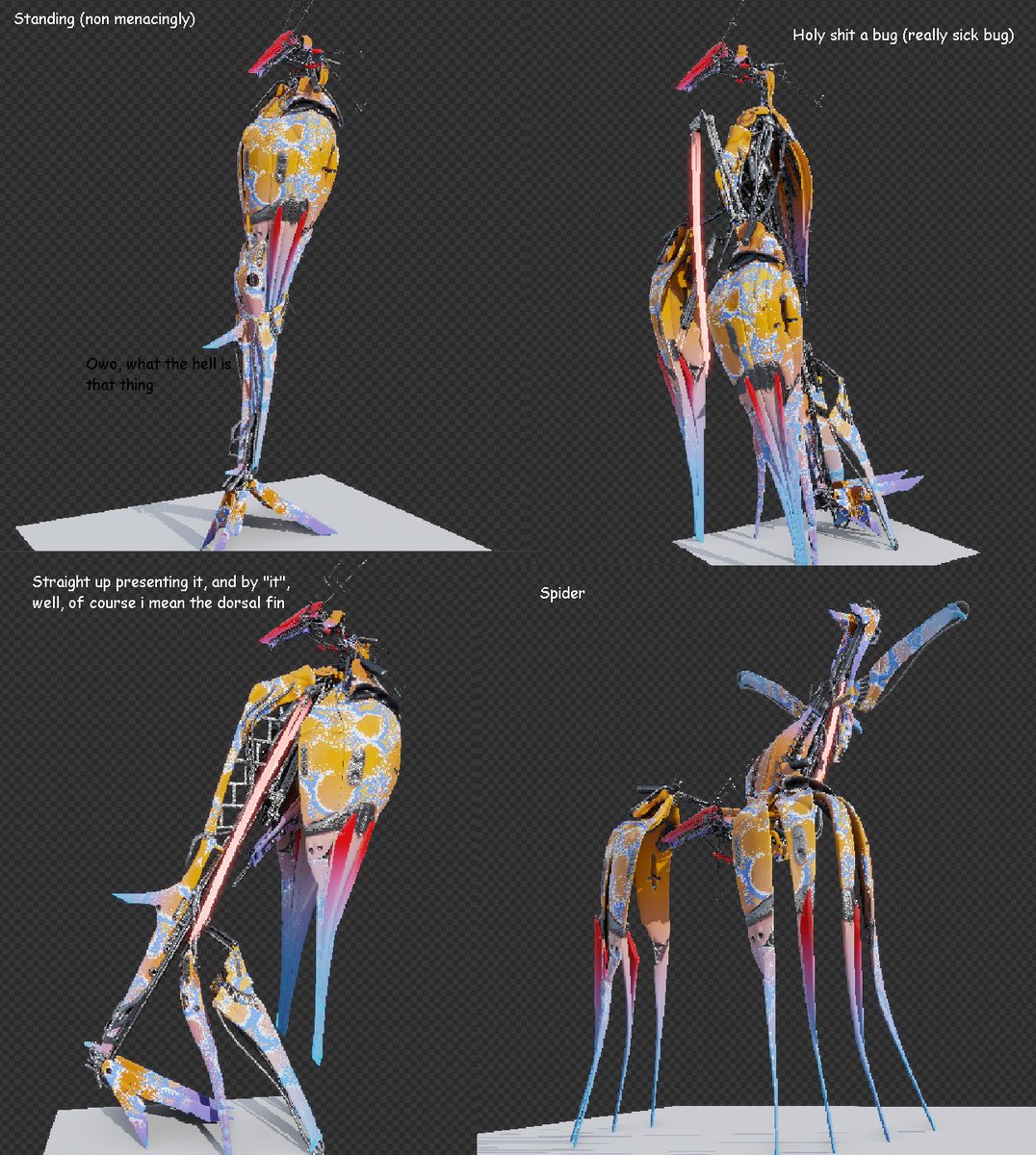 Working on 41 76 65 73 has one really big hurdle.
I can't stop playing with him like the precious porcelain doll that he is.
I just keep posing the handsome bastard. 

Algorithm may despise me(i keep seeing my things marked as spam) but it will never make me hate 41 76 65 73