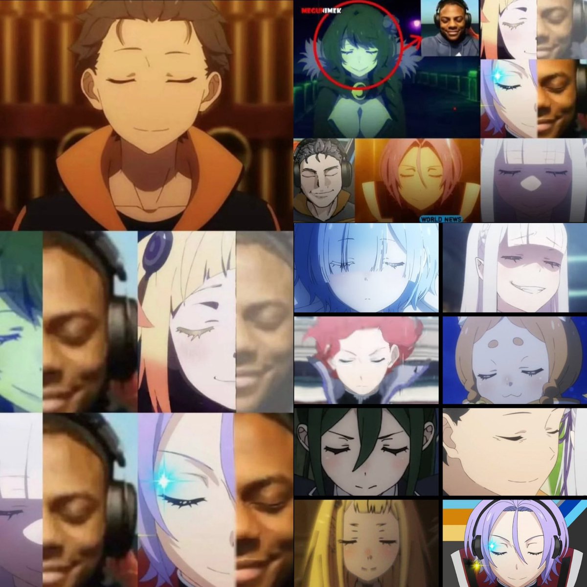 SaIah4444's tweet image. the fact that the most popular meme oat and speed's whole career wouldn't have existed without rezero is crazy馃槶 #rezero