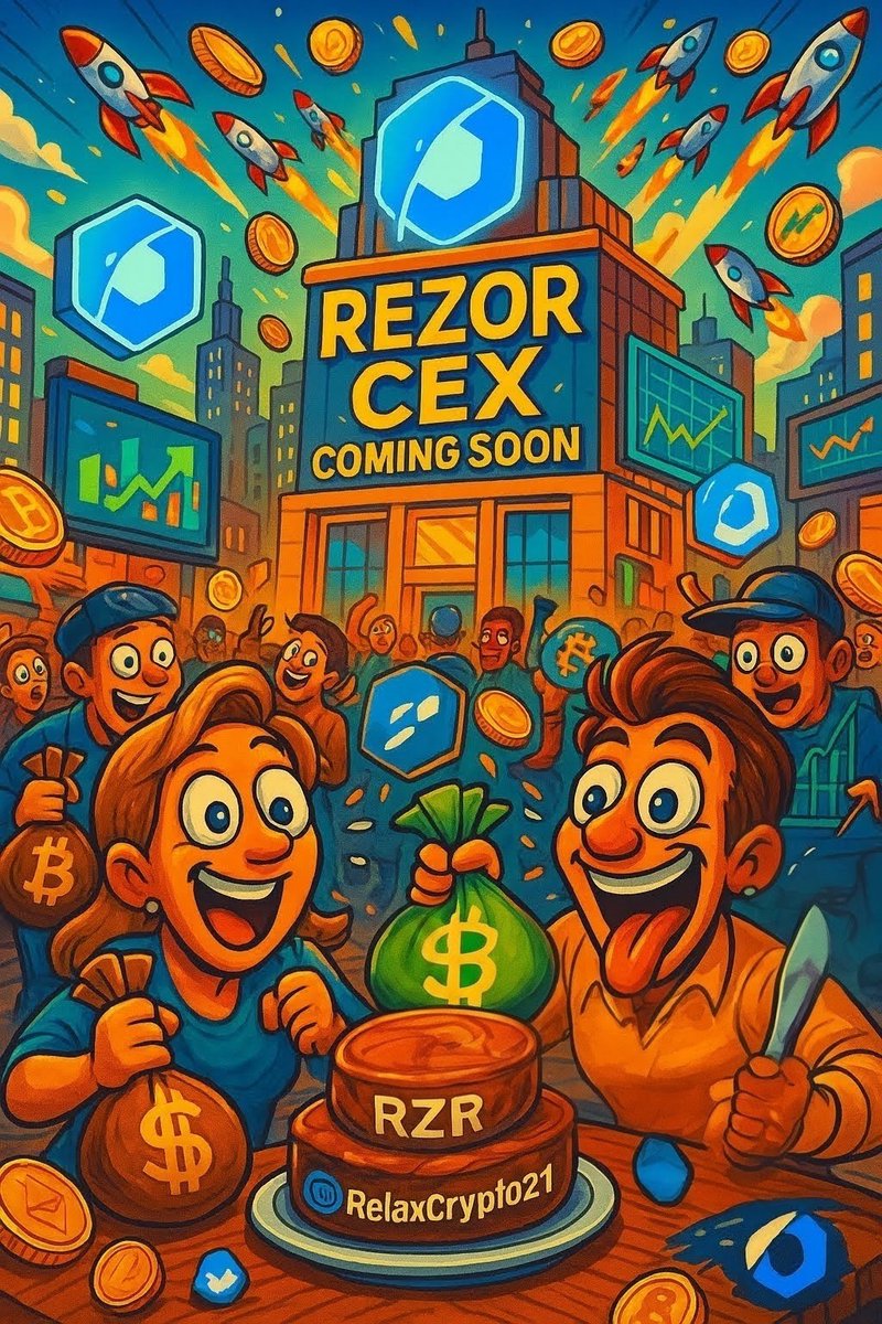 Relax Crypto πππ (@relaxcrypto21) on Twitter photo π₯In crypto, everyoneβs got their own pathβ¦
their own wallets, swaps, bridges, delays.
But once ReZor CEX π± goes live β
everyoneβs going to sprint in the same direction πββοΈπ¨
β Straight to ReZor
One platform.
One team.
One vision.
No noise β just pure execution.
Youβll wish π₯In crypto, everyoneβs got their own pathβ¦
their own wallets, swaps, bridges, delays.
But once ReZor CEX π± goes live β
everyoneβs going to sprint in the same direction πββοΈπ¨
β Straight to ReZor
One platform.
One team.
One vision.
No noise β just pure execution.
Youβll wish
