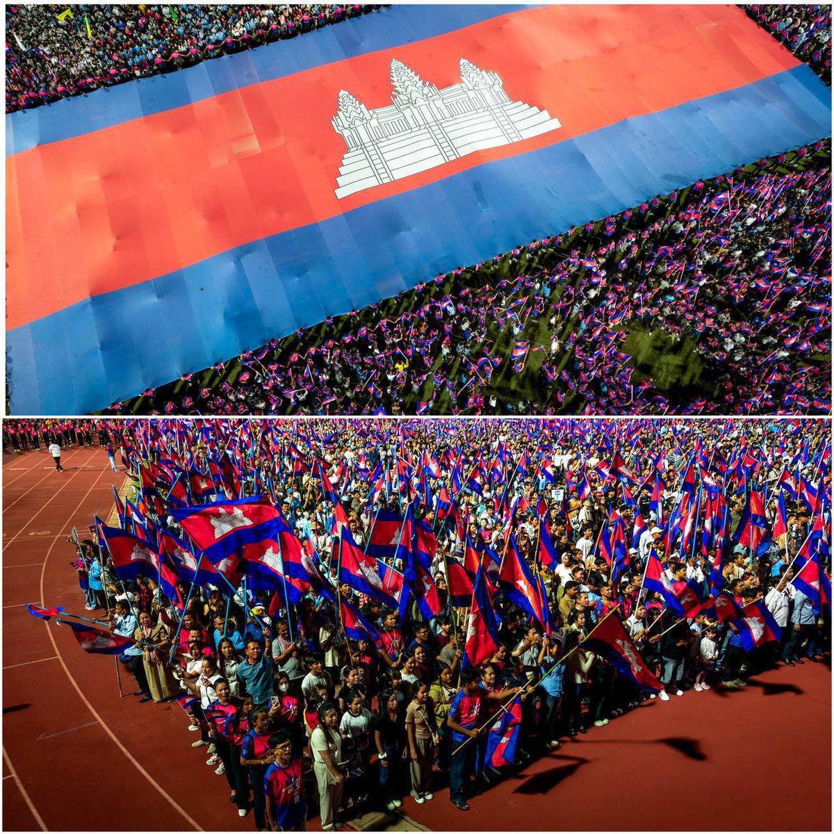 PhearaMa's tweet photo. Cambodians love peace, need peace, and want to live in peace with our neighboring countries and the community.

#Cambodia want peace
#Камбоджа хочет мира
#Camboya quiere la paz
#Camboja quer paz 
#Le Cambodge veut la paix
#THAILANDSTARTTHEWAR #JusticeForCambodia https://t.co/DK5OIQw2q9