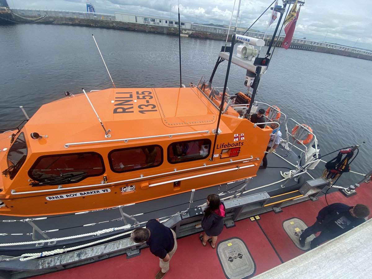 LairdSummerisle's tweet image. New Shannon class lifeboat. Nice bit of kit.
