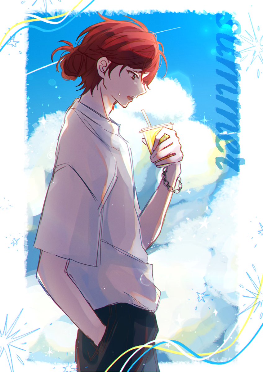 uma__iy's tweet image. 🔆夏.⋆⟡  #イロ絵す