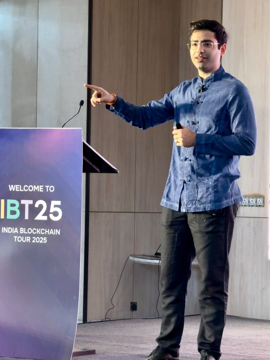 0xjenil's tweet image. thanks for having me at India blockchain tour @octaloopHQ 🤝

in case you missed it, i’ll send over slides from the talk, feel free to reach out!