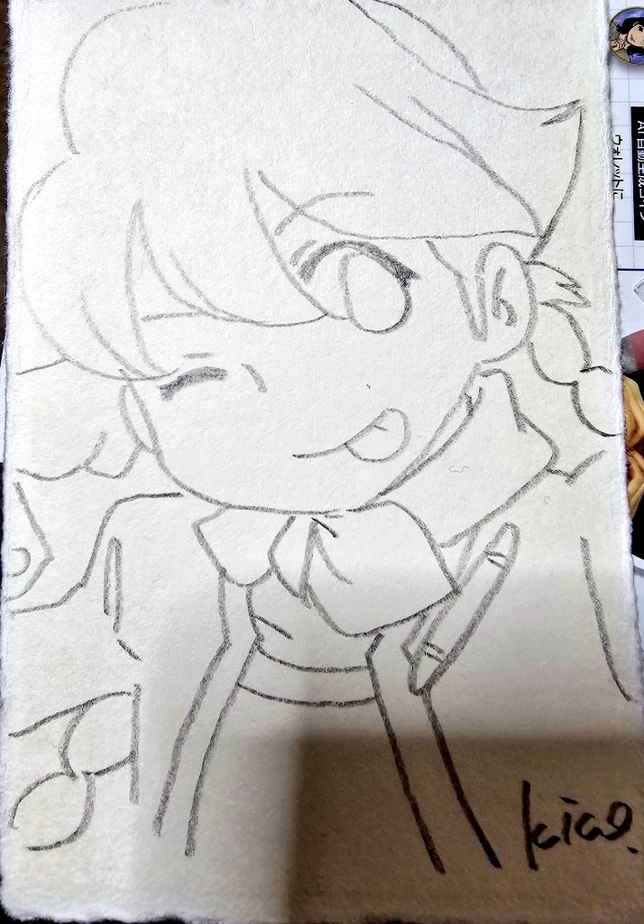 kico_factory's tweet image. 手描きは いいぞ…
