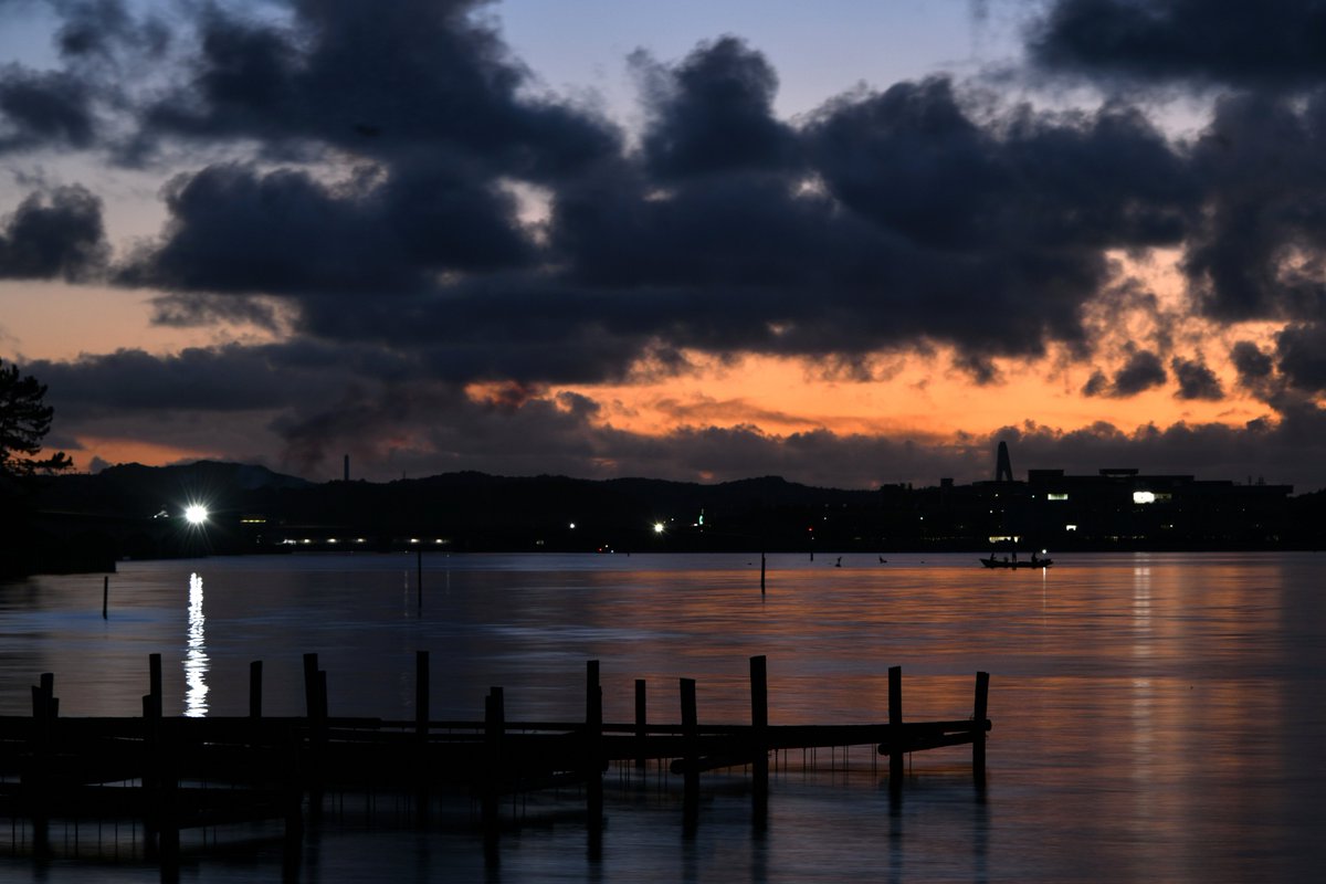 2025年7月26日
浜名湖
弁天島　夕日
July 26, 2025Lake HamanaBentenjima sunset