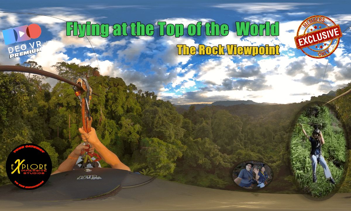 3dguytv's tweet image. The Rock Viewpoint -Flying at the Top of the World- 3D 360 deovr.com/kzbytv