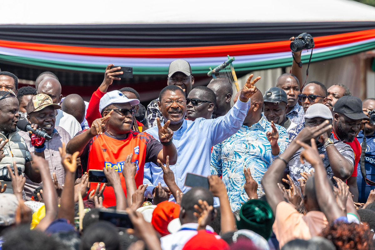 HonWetangula's tweet image. Today, at Posta Grounds in Kanduyi, Bungoma County, I affirmed my support for President William Ruto’s re-election, recognising his commitment to fair resource distribution and transformative projects nationwide.
In Bungoma alone, we’ve seen a new passport centre, Masinde Muliro…