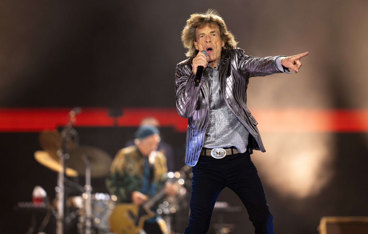 Happy Birthday Mick Jagger! 
We’re all hoping security finally finds that person you’ve been pointing out all these years.
Keep rockin’!