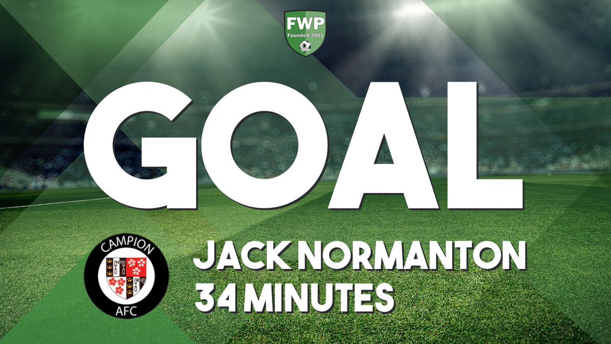 golcarunited's tweet image. GOAL: Golcar United 0-1 CAMPION AFC - Jack Normanton (34')