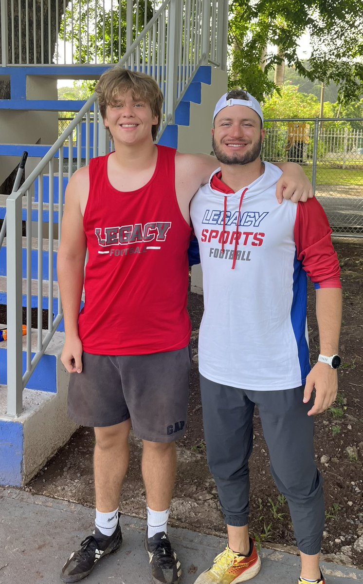 Logan Grosek Gomez ๐บ๐ธ๐ต๐ท (@logangrosek) on Twitter photo Thank you <a href="/gstar2298/">Gerardo Rodriguez</a> for hosting Legacyโs Sports Clinics this week. Gave me a good chance to increase my knowledge of the game and get my reps in! Also, thank you Zae for the great food๐ต๐ท!!!! <a href="/DFO_AJ/">Andrew Foster Jr.</a> <a href="/PlayBookAthlete/">PLAYBOOK ATHLETE</a> <a href="/CoachDennisIMG/">Coach Chris Dennis</a> #TeamLegacy Thank you <a href="/gstar2298/">Gerardo Rodriguez</a> for hosting Legacyโs Sports Clinics this week. Gave me a good chance to increase my knowledge of the game and get my reps in! Also, thank you Zae for the great food๐ต๐ท!!!! <a href="/DFO_AJ/">Andrew Foster Jr.</a> <a href="/PlayBookAthlete/">PLAYBOOK ATHLETE</a> <a href="/CoachDennisIMG/">Coach Chris Dennis</a> #TeamLegacy
