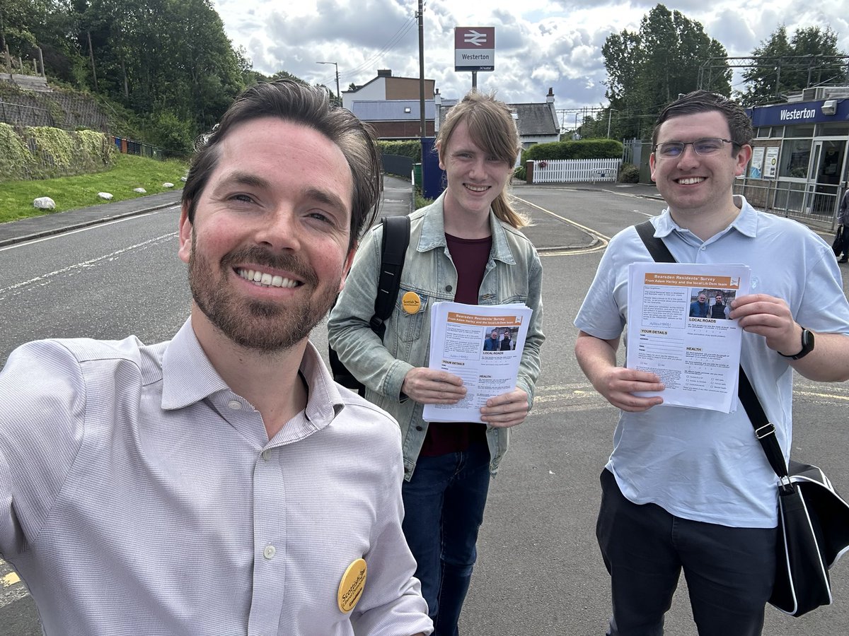 Great to be out speaking with residents in Westerton today – some really thoughtful conversations about local issues and what matters most to people here.

If you’d like to get involved or find out more about what I stand for, head over to:
👉 edlibdems.org.uk/adam