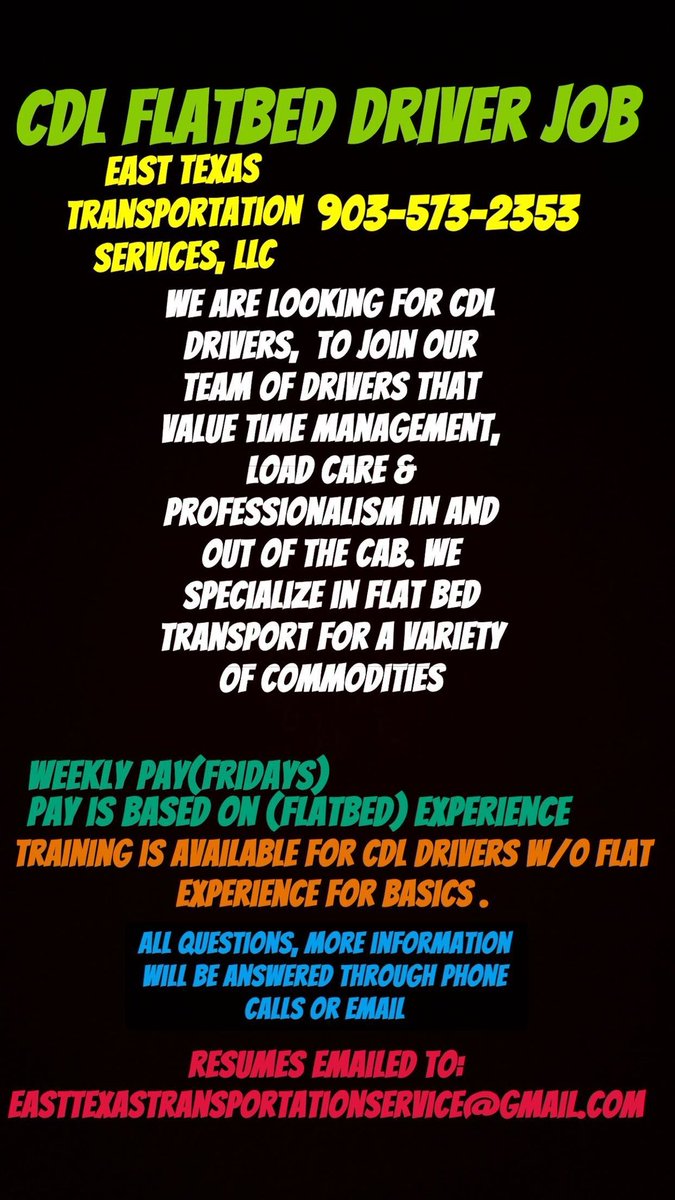 etmctyler's tweet image. 🚨New Job Opportunity🚨