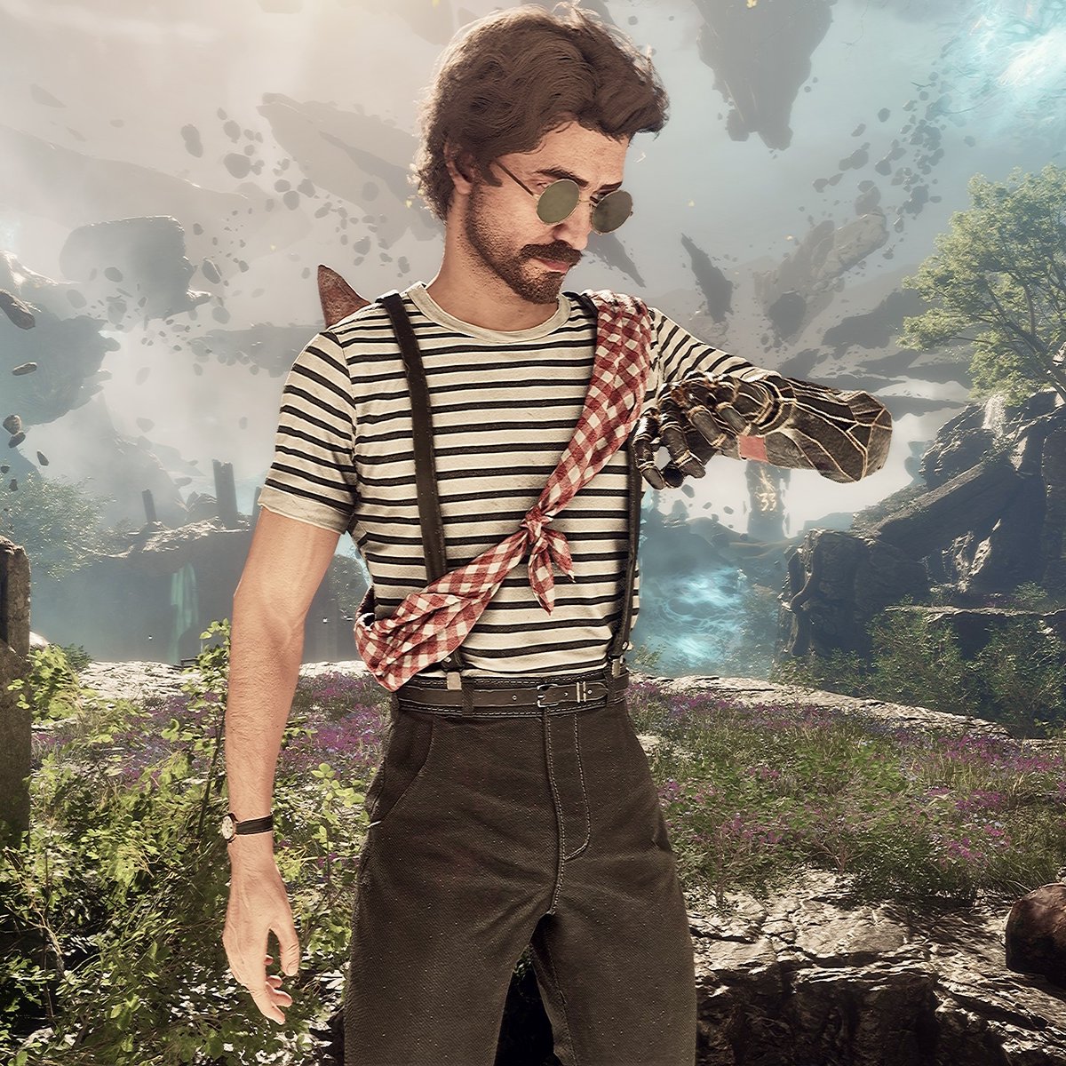 ACEMATTORNEY's tweet image. β
β
Don't mind him.
Just trying a different look.
#ClairObscurExpedition33
β
β 
