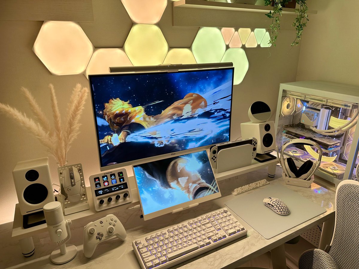 FAL_ReCODE's tweet image. 善逸推しです⚡️獪岳戦カッコよかったなぁ
#desksetup