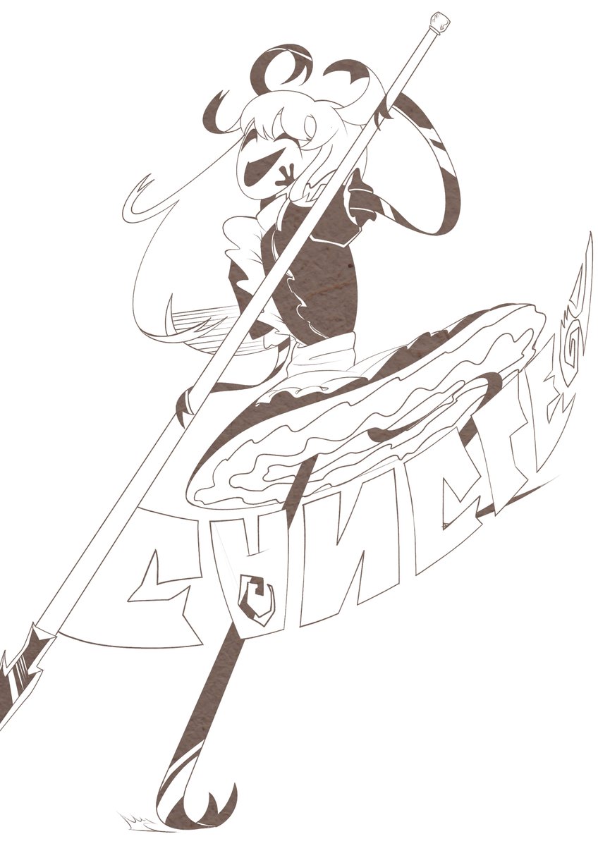tam_fruitcake's tweet image. The gangle drawing looked so good!
So I tried a different pose @skronklpus
#TADC #Gangle