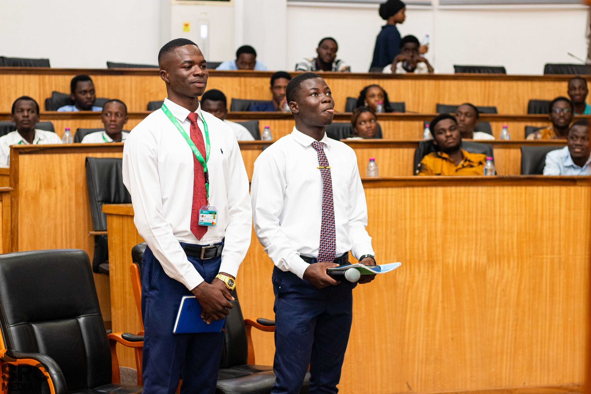 watsuptek's tweet image. Abdallah Duu Ali at the vetting with his running mate.📸
#WatsuptekReport
#ElectionCommandCenter
#KNUSTDecides25