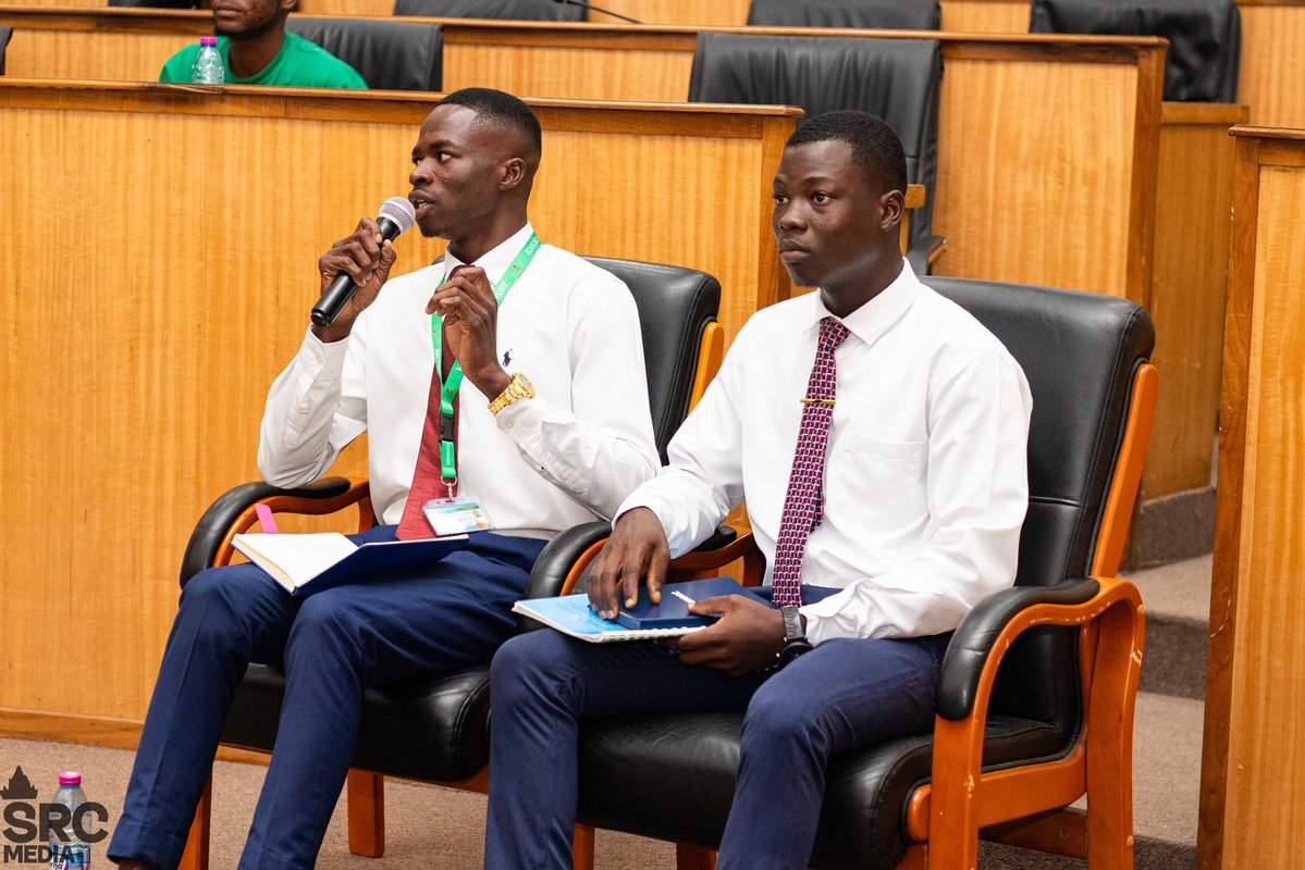 watsuptek's tweet image. Abdallah Duu Ali at the vetting with his running mate.📸
#WatsuptekReport
#ElectionCommandCenter
#KNUSTDecides25