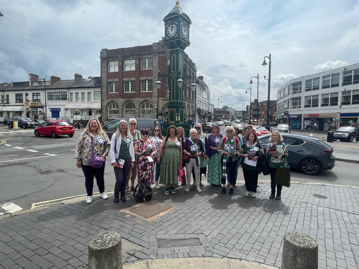 No Men in Women's Prisons (@nominwprisons) on Twitter photo We were in the constituency of Justice Minister <a href="/ShabanaMahmood/">Shabana Mahmood MP</a> #Birmingham #Ladywood
as the clock struck 13 today.
It's #101 days since the #SupremeCourtRuling
Get the men out of women's prisons now!
#NoMenInWomensPrisons
#KeepPrisonsSingleSex
💚🤍💜 We were in the constituency of Justice Minister <a href="/ShabanaMahmood/">Shabana Mahmood MP</a> #Birmingham #Ladywood
as the clock struck 13 today.
It's #101 days since the #SupremeCourtRuling
Get the men out of women's prisons now!
#NoMenInWomensPrisons
#KeepPrisonsSingleSex
💚🤍💜