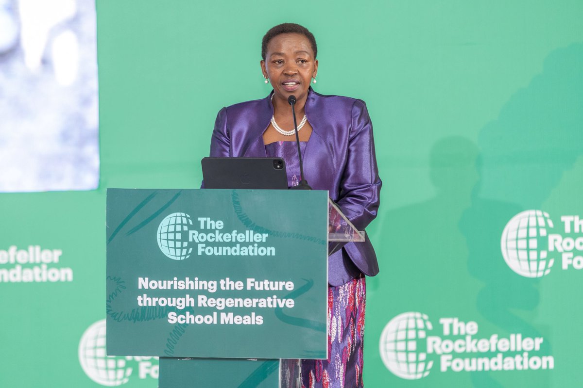 MamaRachelRuto's tweet image. Regenerative school meals are key to achieving sustainable feeding solutions for our children. When learners grow what they eat, through kitchen gardens and school-based agriculture, we not only improve nutrition, we cultivate responsibility, resilience, and long-term food