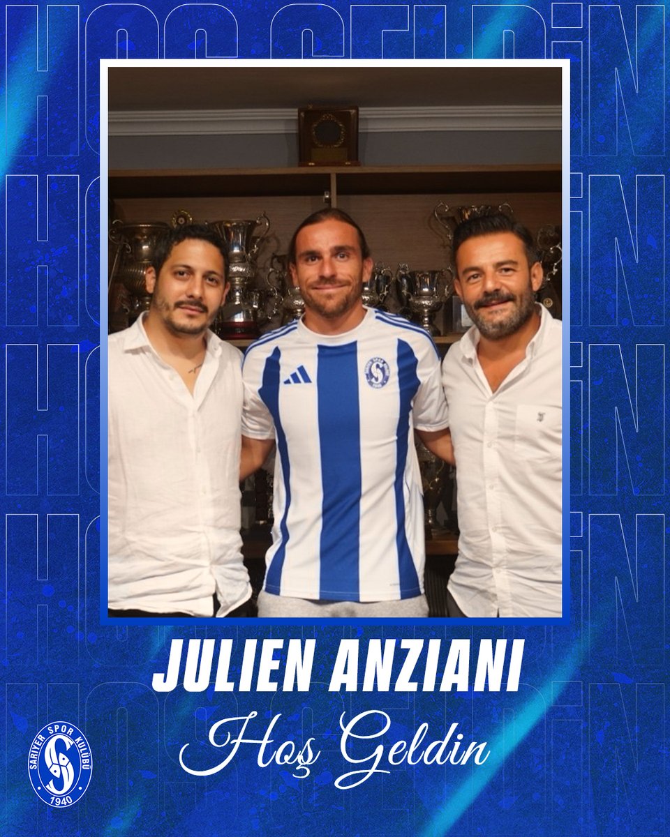 🔵⚪ Hoş Geldin Julien Anziani!

Fransız orta saha Julien Anziani, Sarıyer’imizde!
Teknik kapasitesi, oyun görüşü ve pas yeteneğiyle dikkat çeken Anziani, hem 8 hem de 10 numara pozisyonlarında görev yapabiliyor.

💪 Yeni sezonda formamızla başarılar Julien!