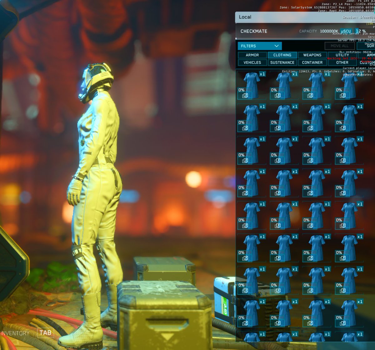 Used to sell those for some ingame change after a wipe in #StarCitizen those days have been taken over by greedy marketing choices to touch the game mechanics for the purpose to selling items instead of having risk&amp;reward for players.