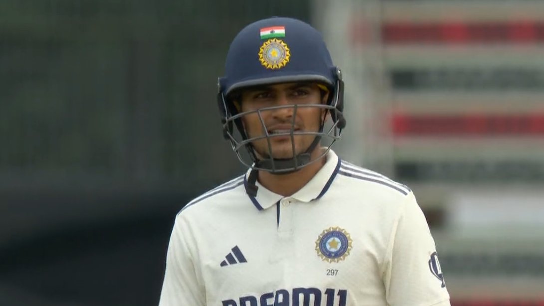 0/1
0/2

Then Comes Captain Shubman Gill, batting at 4, lots of criticism surrounding his performance in last few innings &amp; scored a terrific fifty in a must win match, this is how great players are born. 🇮🇳