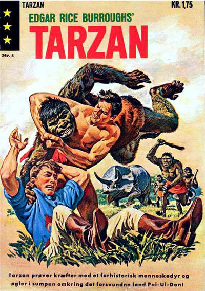PaprbackWarrior's tweet image. Here are a few covers of Danish editions of Tarzan comics. The publisher is Classics Illustrated - shortly before it sold to Warner in 1971. The issues shown are without the publisher brand. #comics #tarzan #pulp #books