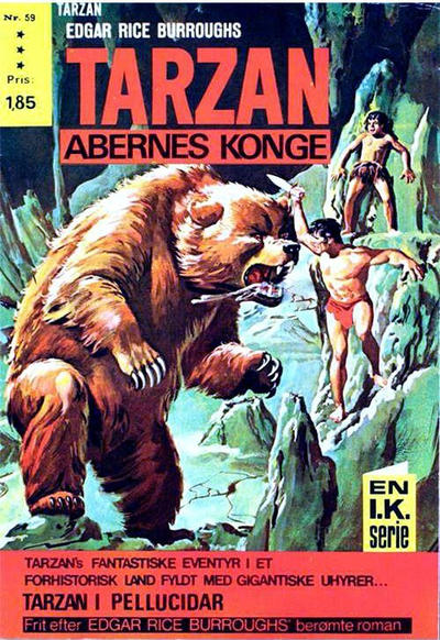 PaprbackWarrior's tweet image. Here are a few covers of Danish editions of Tarzan comics. The publisher is Classics Illustrated - shortly before it sold to Warner in 1971. The issues shown are without the publisher brand. #comics #tarzan #pulp #books