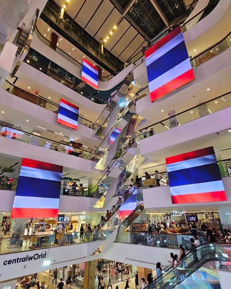 centralwOrld's tweet image. 🇹🇭♥️ 

#centralwOrld #ประเทศไทย