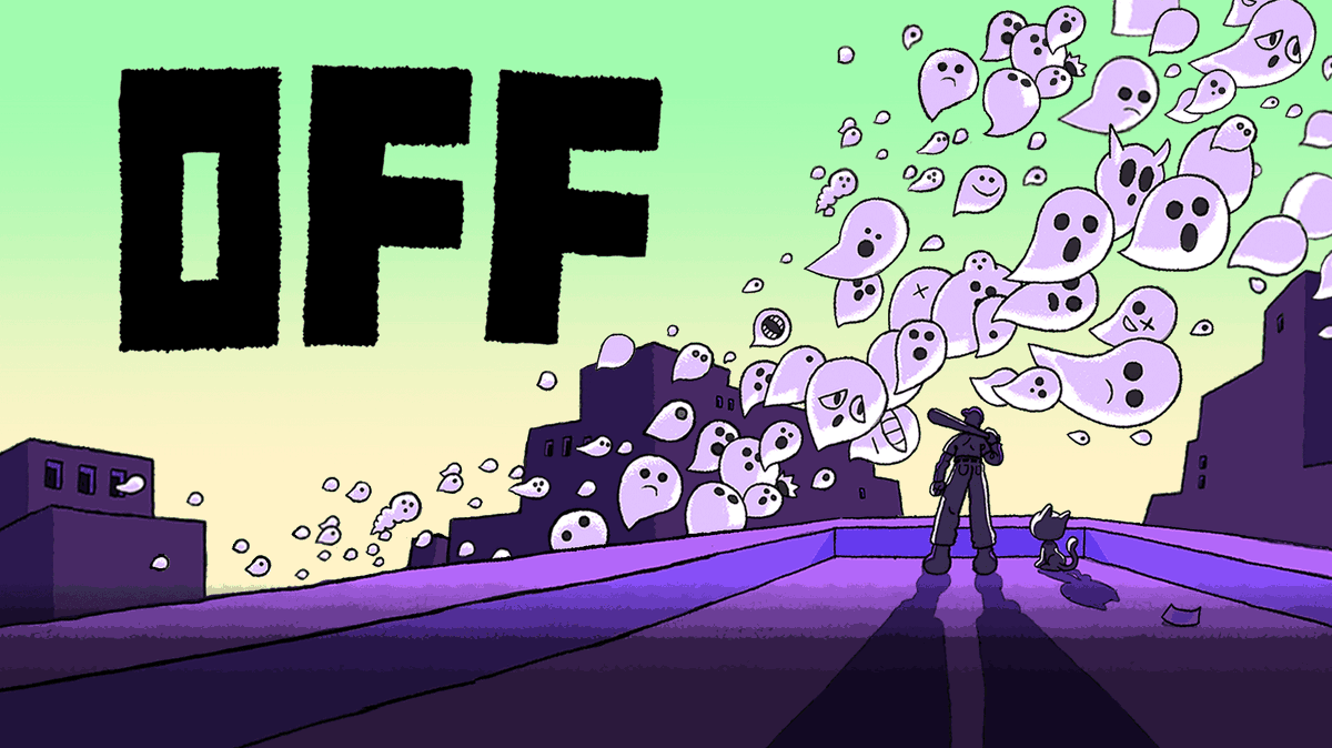 Pdcst_MV's tweet image. ¡El RPG de culto #OFF ya tiene fecha! @Fangamer y el creador Mortis Ghost lanzan la versión definitiva el 15 de agosto en Nintendo Switch y Steam. ¡Prepárate para purificar el mundo con nuevas zonas, jefes y sistema de combate mejorado. @pr_pirate