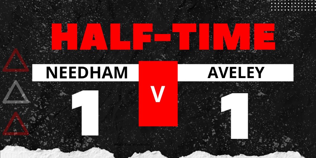 needhammktfc's tweet image. HT: Needham 1-1 Aveley 

#NeedhamMarketFC