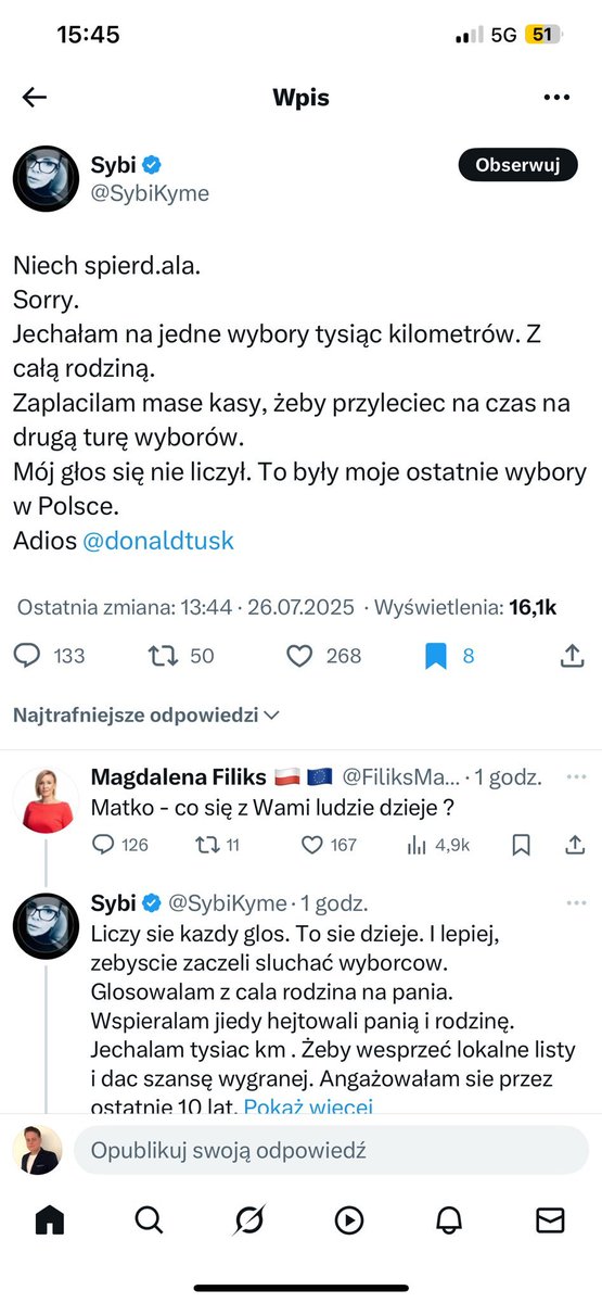 realmichaal's tweet image. Nastąpił incydent jednej z najbardziej znanych i oddanych Tuskowi SilnejRazem 😂😂
