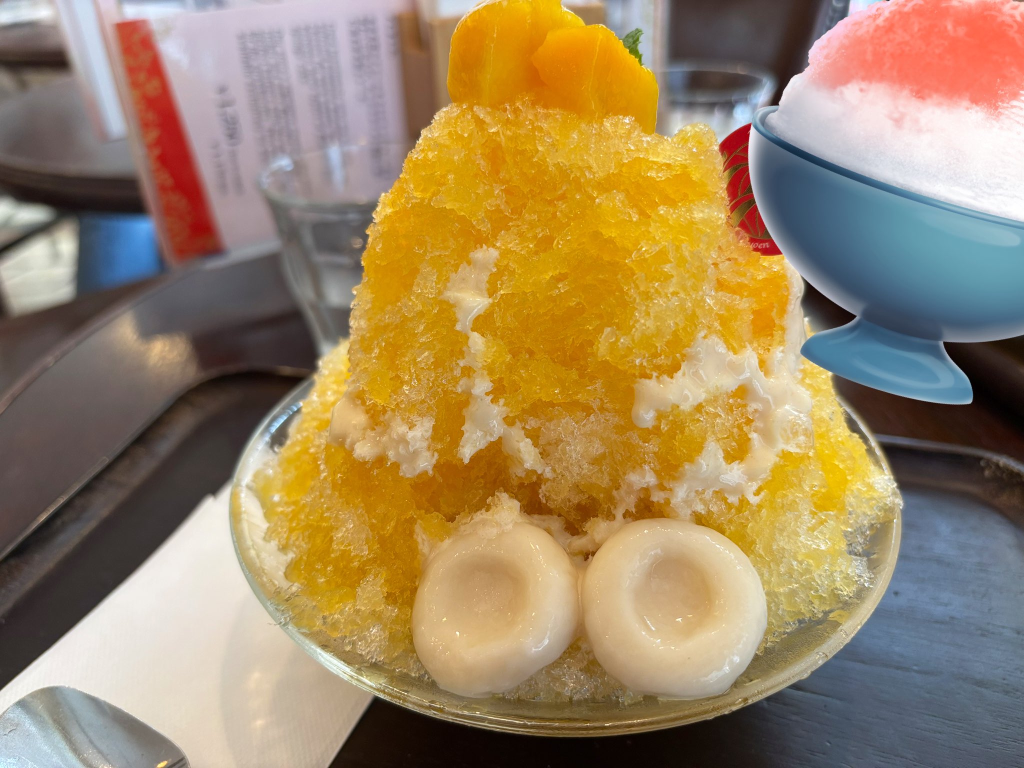 uu　かき氷3点 早稲田「315」はエスプーマかき氷の専門店。ふわふわ食感に癒や