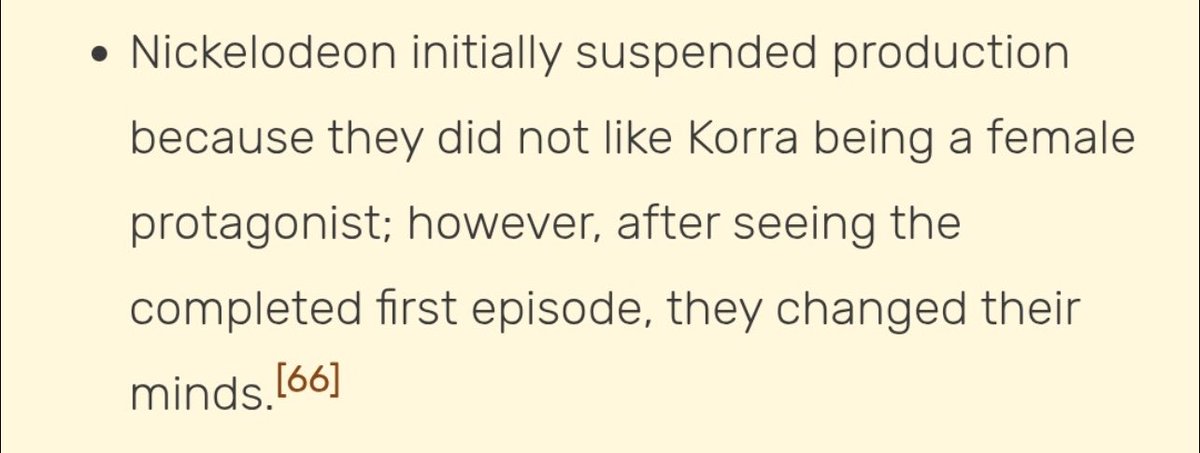 Folks need to know TLOK was at a disadvantage from the very beginning.”and continued to struggle the entire time cause
constant interference from Nickelodeon, who had issue with having a dark-skinned female lead. If people knew how mishandled and rushed TLOK was behind the scenes