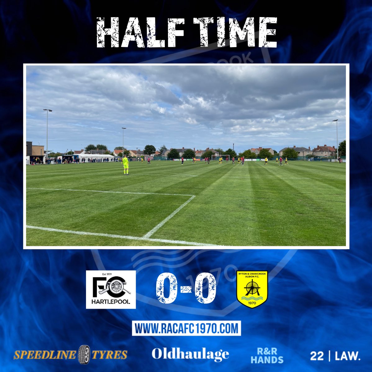 RACAFC1970's tweet image. HALF TIME!
A tight first half. Goalless at the break.
FCH 0-0 RACA
#RACA🔵⚫️