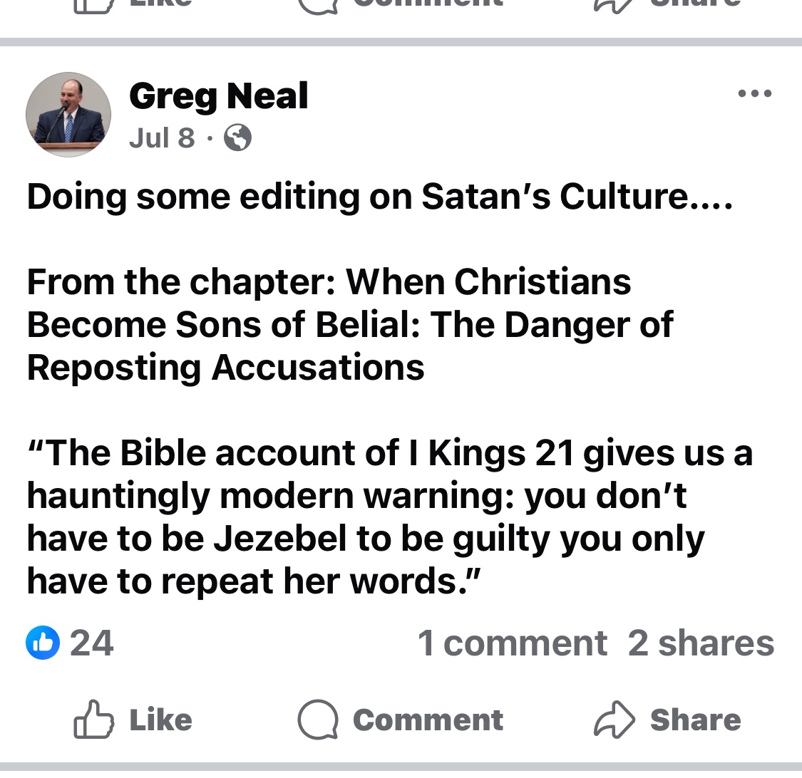 AGKoehnB's tweet image. Will the chapter include Eli’s “sons of Belial” boys who slept with women at the tabernacle? And include the guilty plea of Cameron Giovanelli for doing such? Because when God has men pen books, they include the sinners, the sins, and the results of sin. And of course, His Son…