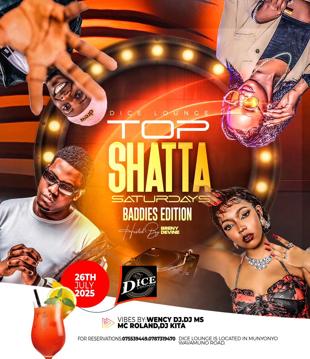 wency_dj's tweet image. When Shatta meets Saturday, Magic happens

#DiceLounge📍