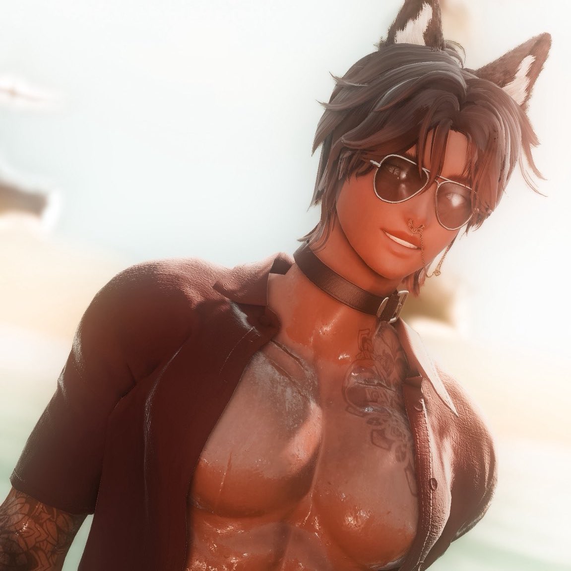 vyzerai's tweet image. Did you know that I spent HOURS and WEEKS putting together my design in XIV?
Now I can have my ~assets~ on AND off stream ✨